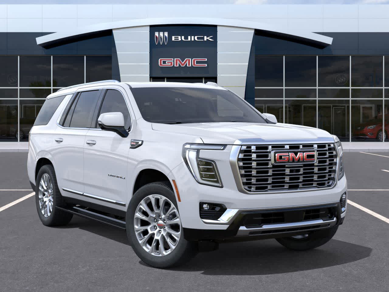 2026 GMC Yukon Denali Denali Summit White at Group 1 GMC Buick South