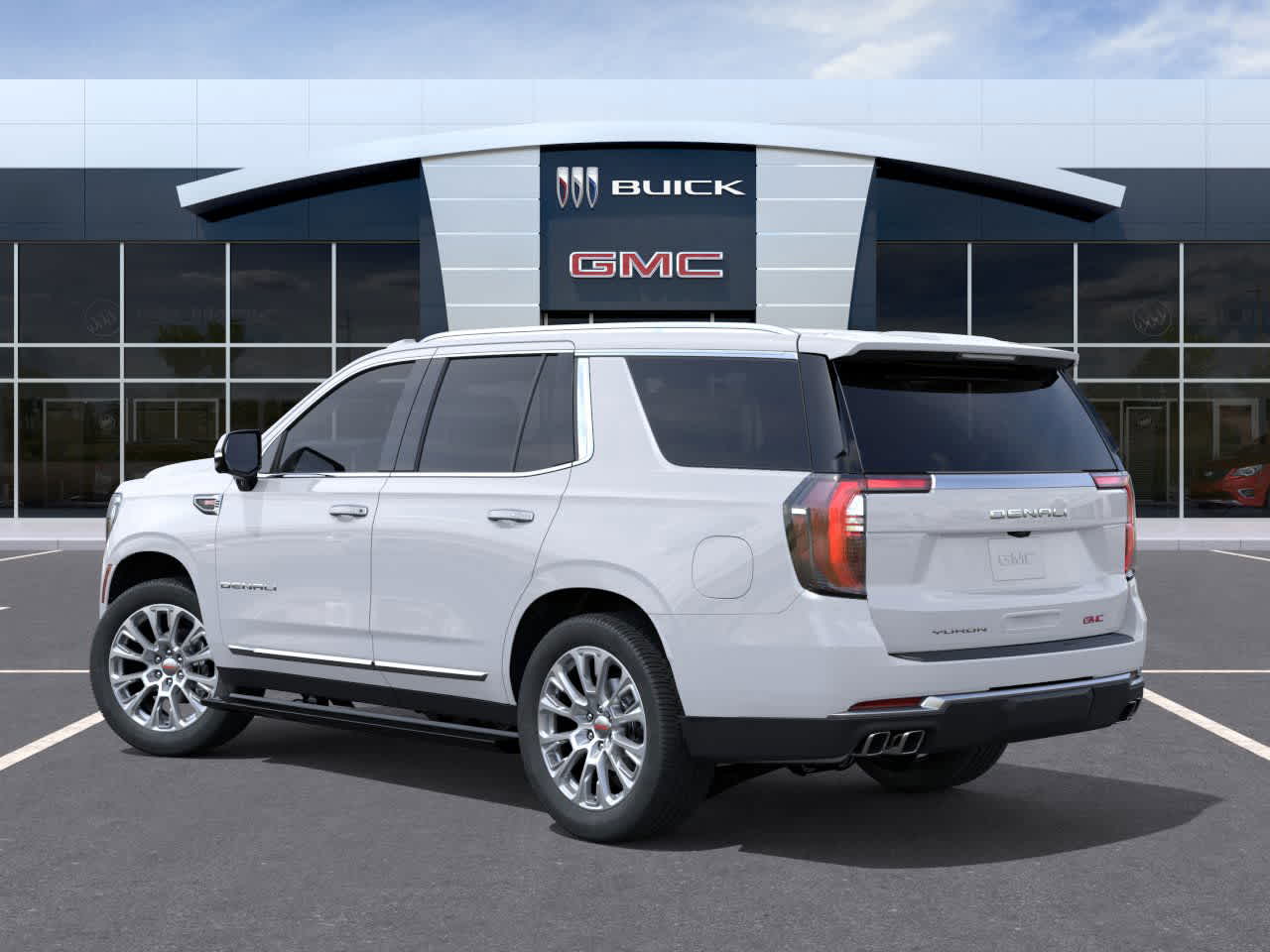 2026 GMC Yukon Denali Denali Summit White at Group 1 GMC Buick South