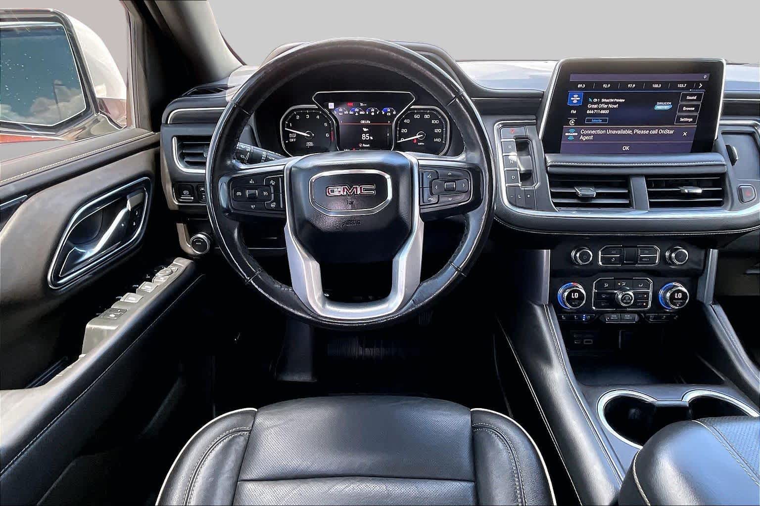 Used 2021 WHITE FROST TRICOAT GMC SLT image 6