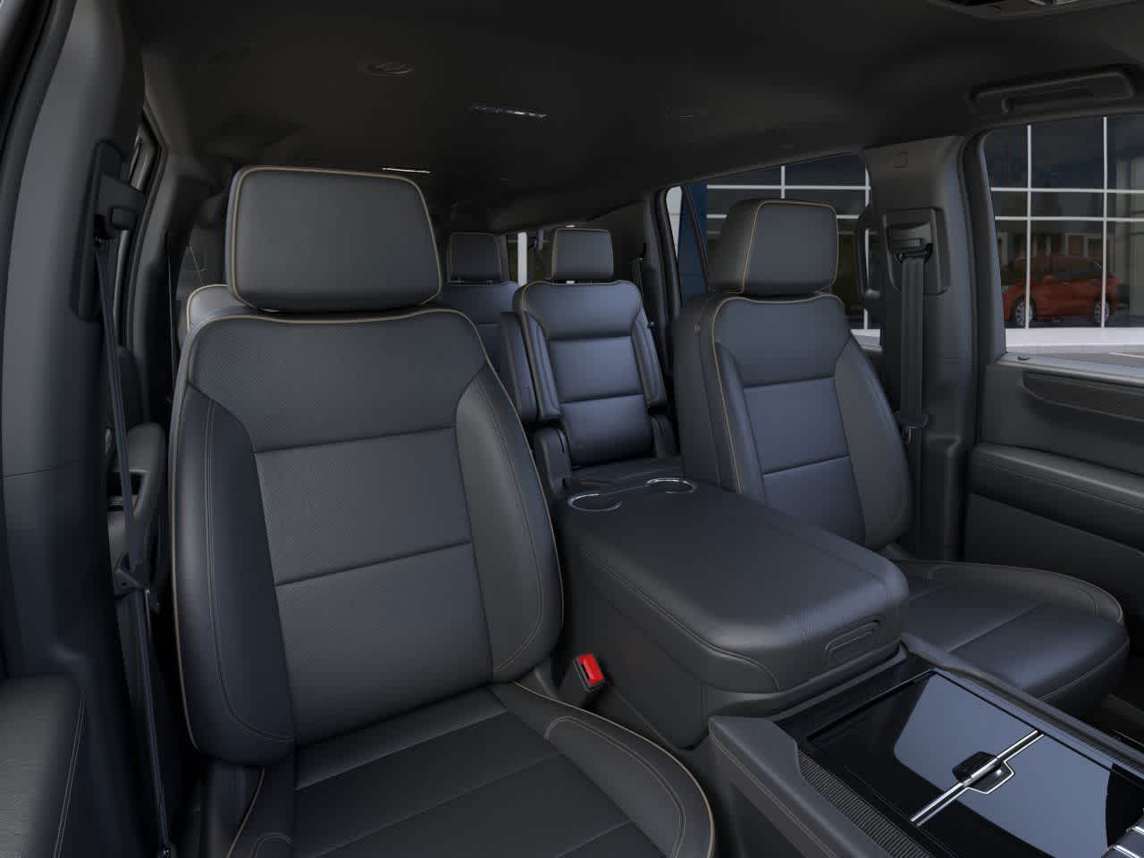 2026 GMC Yukon XL Elevation Volcanic Red Tintcoat at Texan GMC Buick