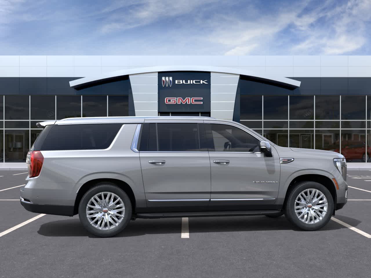 2026 GMC Yukon XL Elevation Sterling Metallic at Texan GMC Buick