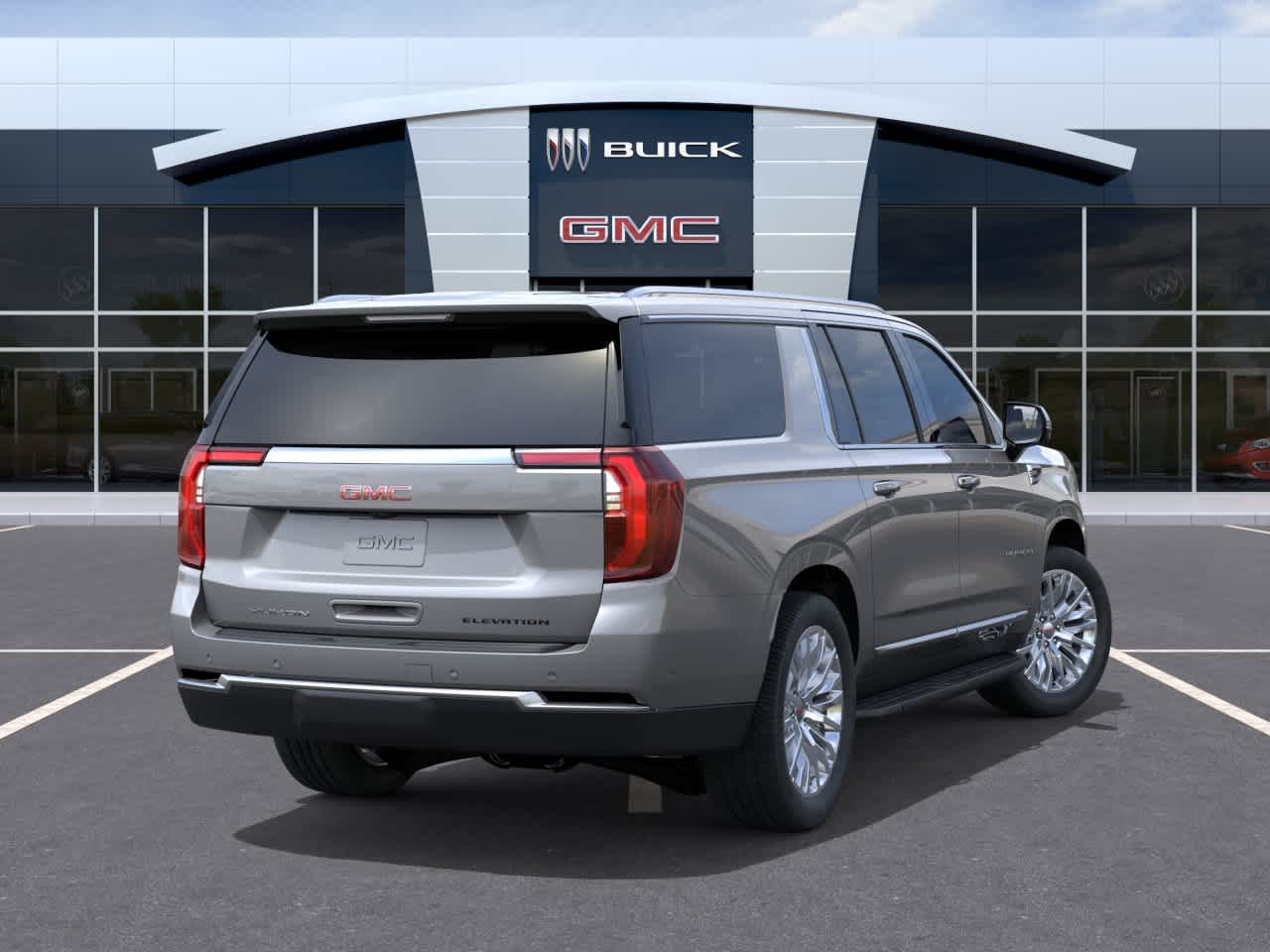 2026 GMC Yukon XL Elevation Sterling Metallic at Texan GMC Buick