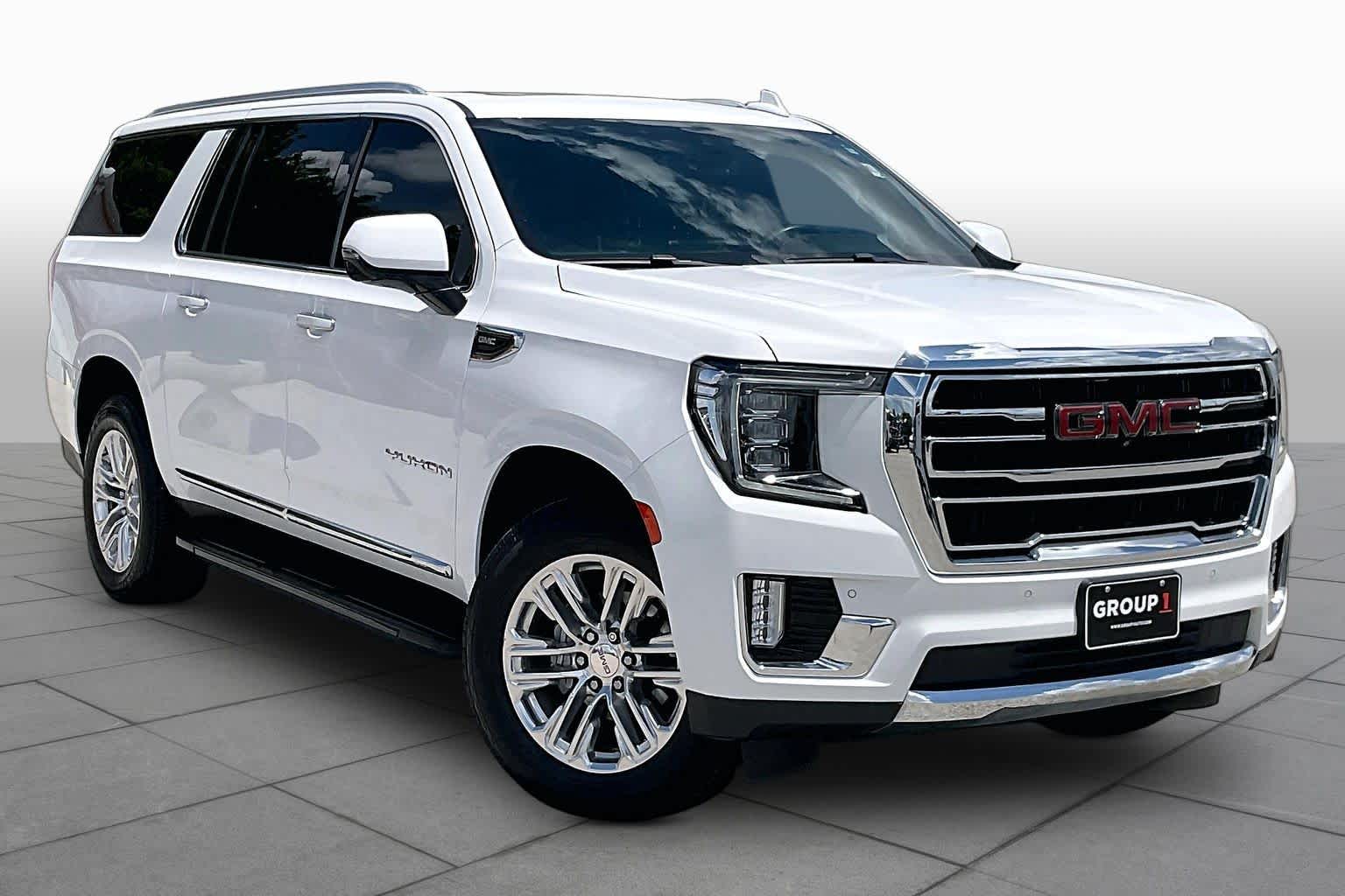 2021 GMC Yukon XL SLT Summit White at Group 1 GMC Buick South