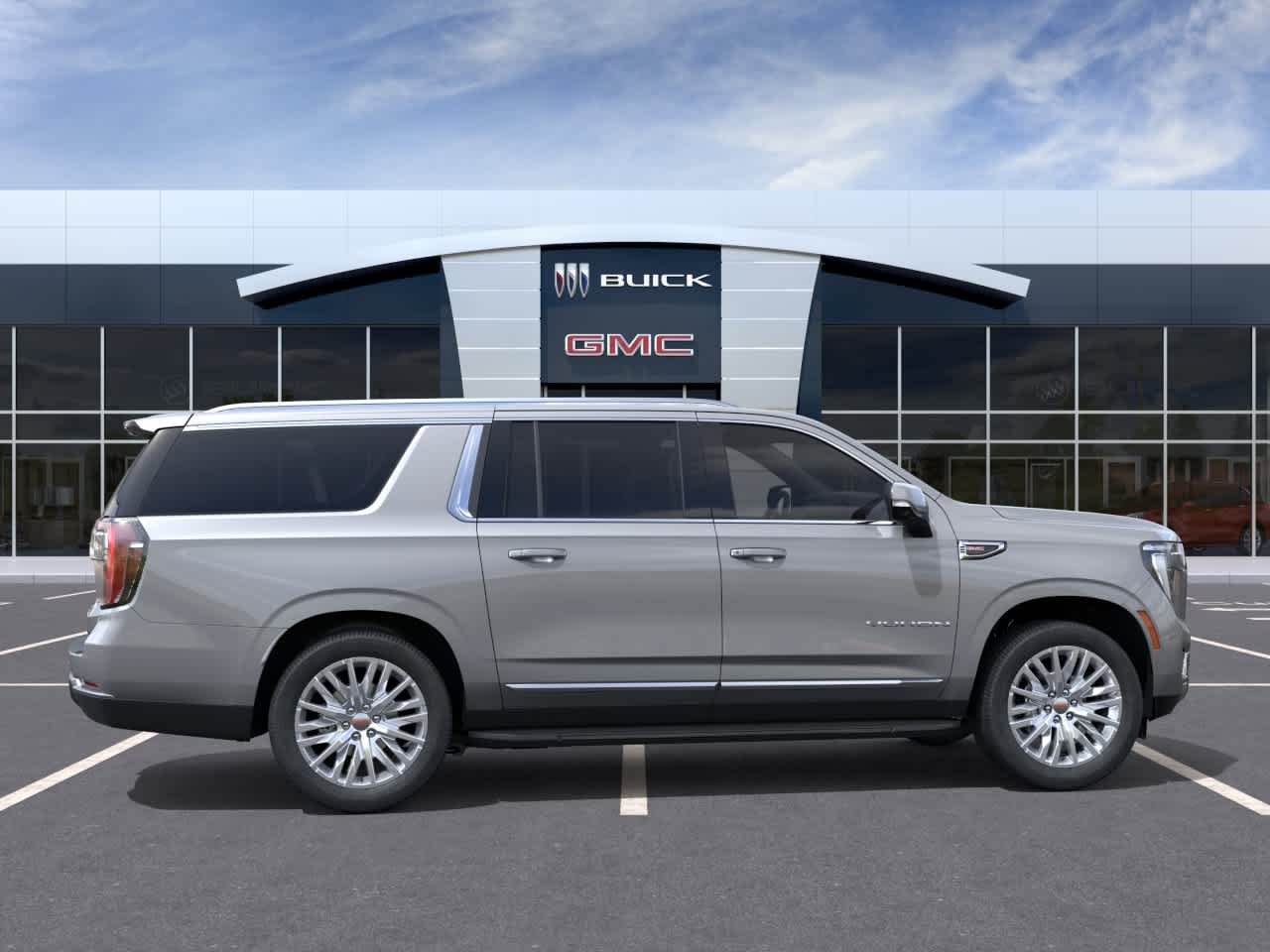 2026 GMC Yukon XL Elevation Sterling Metallic at Texan GMC Buick
