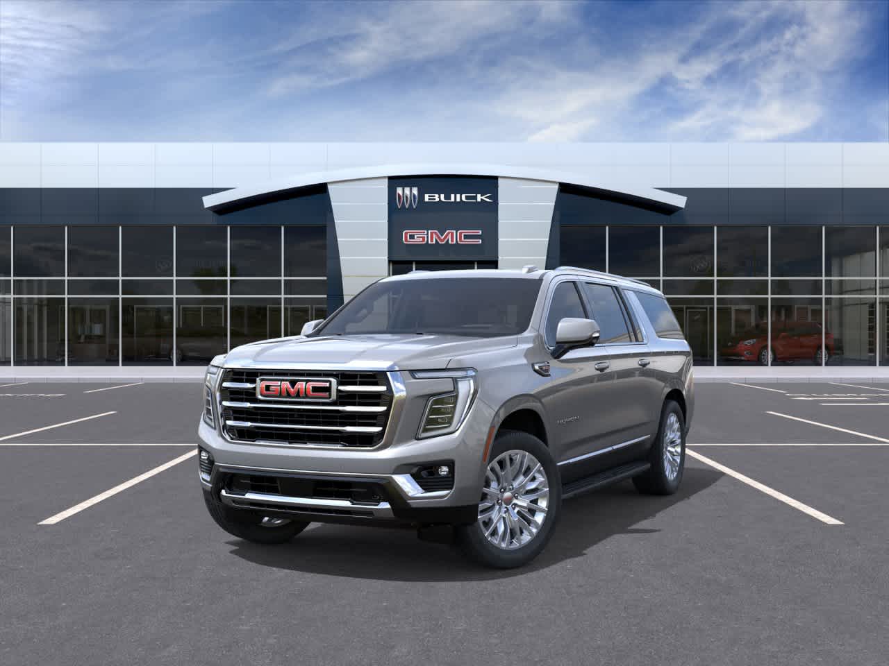 2026 GMC Yukon XL Elevation Sterling Metallic at Texan GMC Buick