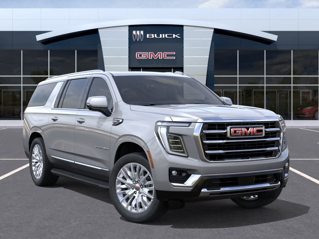 2026 GMC Yukon XL Elevation Sterling Metallic at Texan GMC Buick