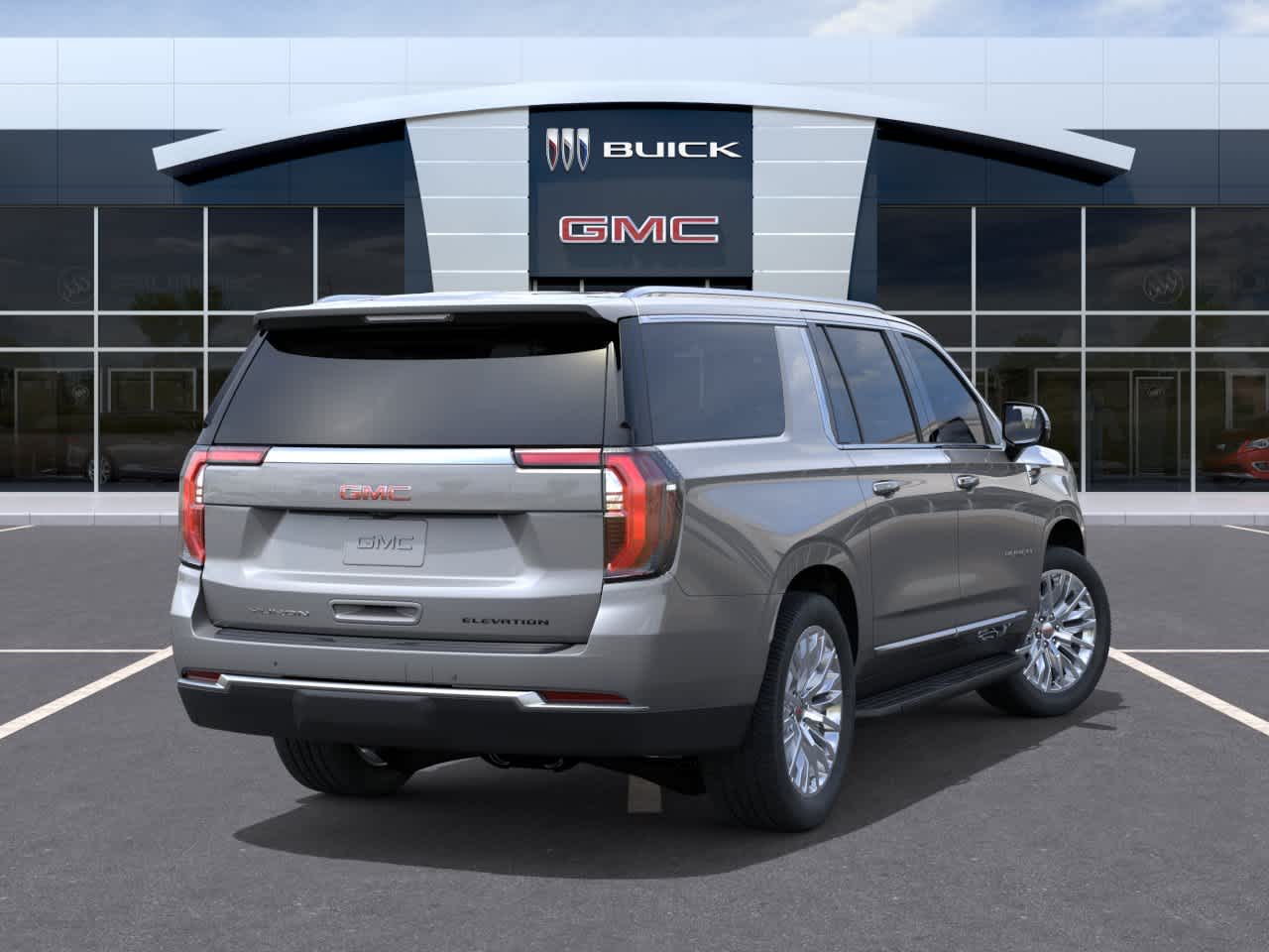 2026 GMC Yukon XL Elevation Sterling Metallic at Texan GMC Buick