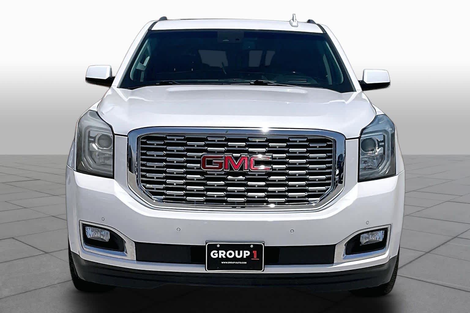 2019 GMC Yukon XL Denali Denali White Frost Tricoat at Texan GMC Buick