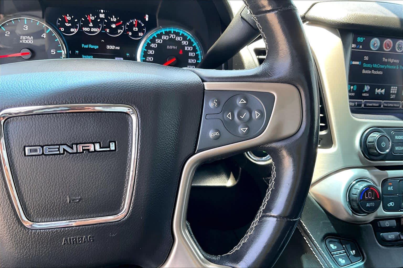 2019 GMC Yukon XL Denali Denali White Frost Tricoat at Texan GMC Buick