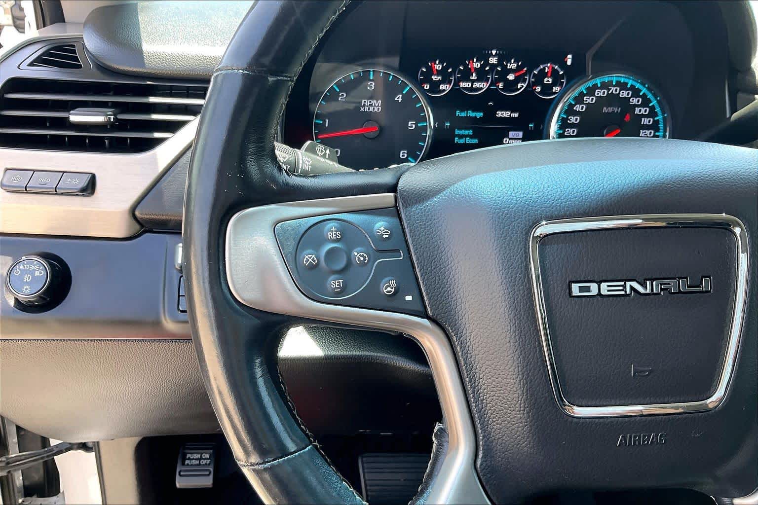 2019 GMC Yukon XL Denali Denali White Frost Tricoat at Texan GMC Buick