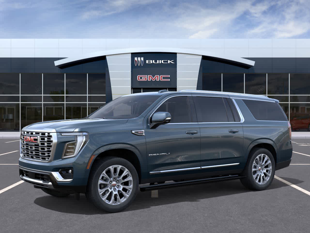 2026 GMC Yukon XL Denali Denali Downpour Metallic at Group 1 GMC Buick South
