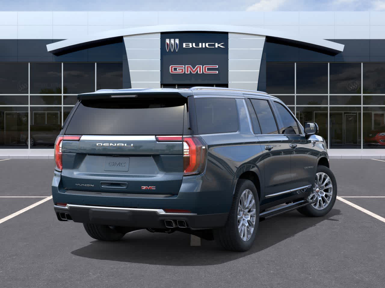 2026 GMC Yukon XL Denali Denali Downpour Metallic at Group 1 GMC Buick South