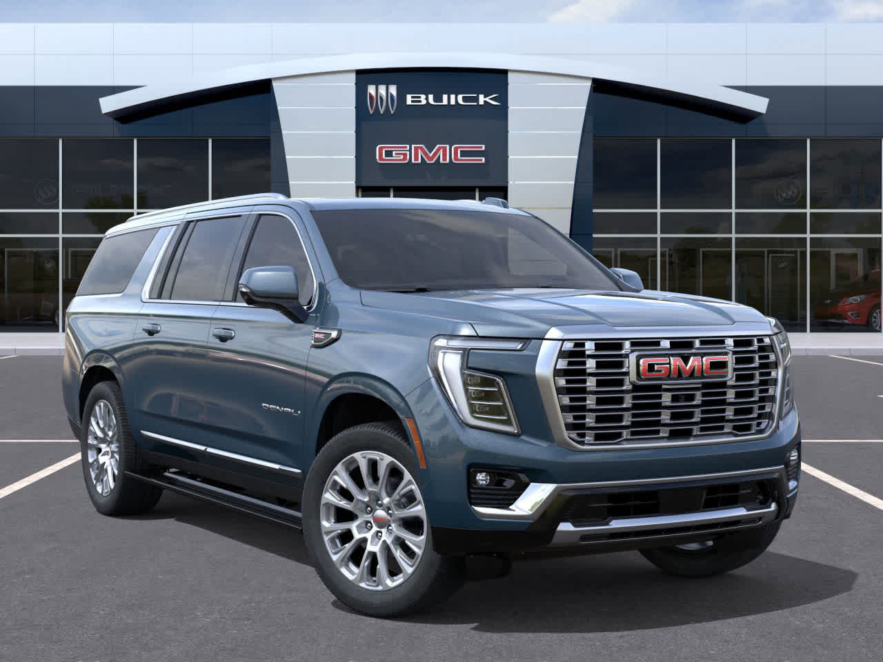 2026 GMC Yukon XL Denali Denali Downpour Metallic at Group 1 GMC Buick South