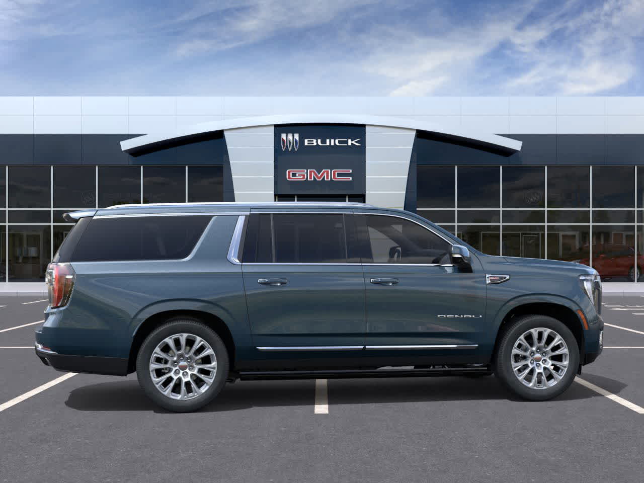 2026 GMC Yukon XL Denali Denali Downpour Metallic at Group 1 GMC Buick South