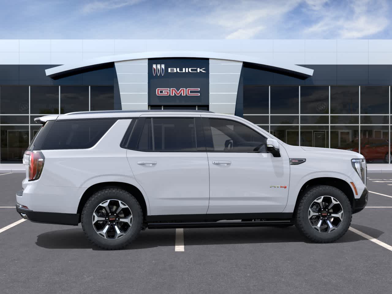 2026 GMC Yukon AT4 Summit White at Texan GMC Buick