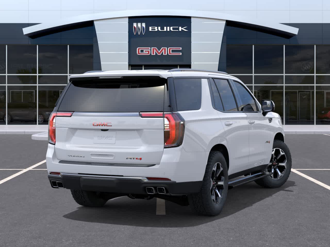 2026 GMC Yukon AT4 Summit White at Texan GMC Buick