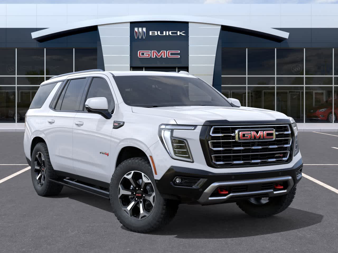 2026 GMC Yukon AT4 Summit White at Texan GMC Buick