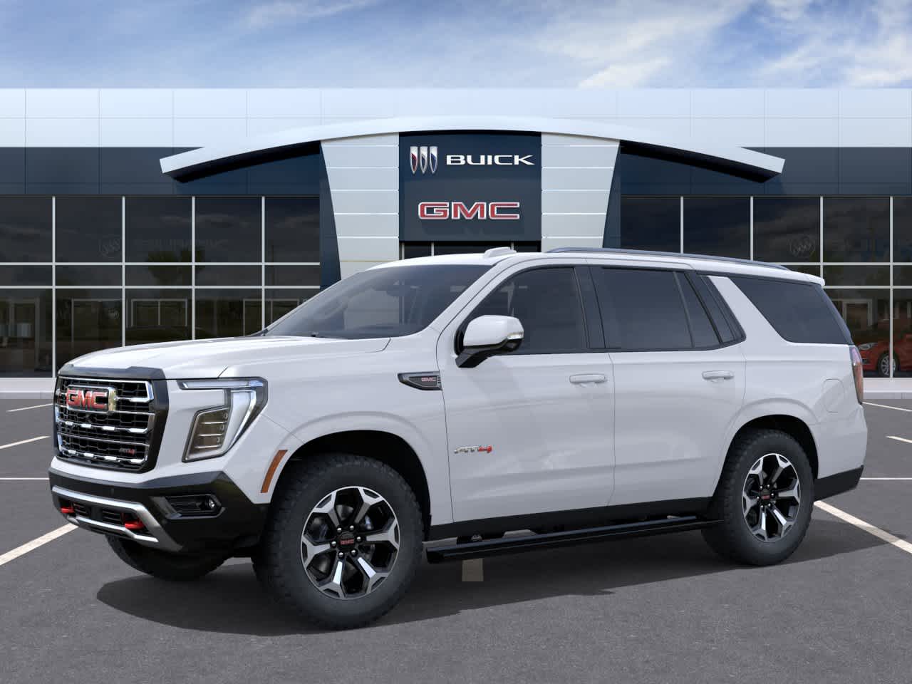 2026 GMC Yukon AT4 Summit White at Texan GMC Buick