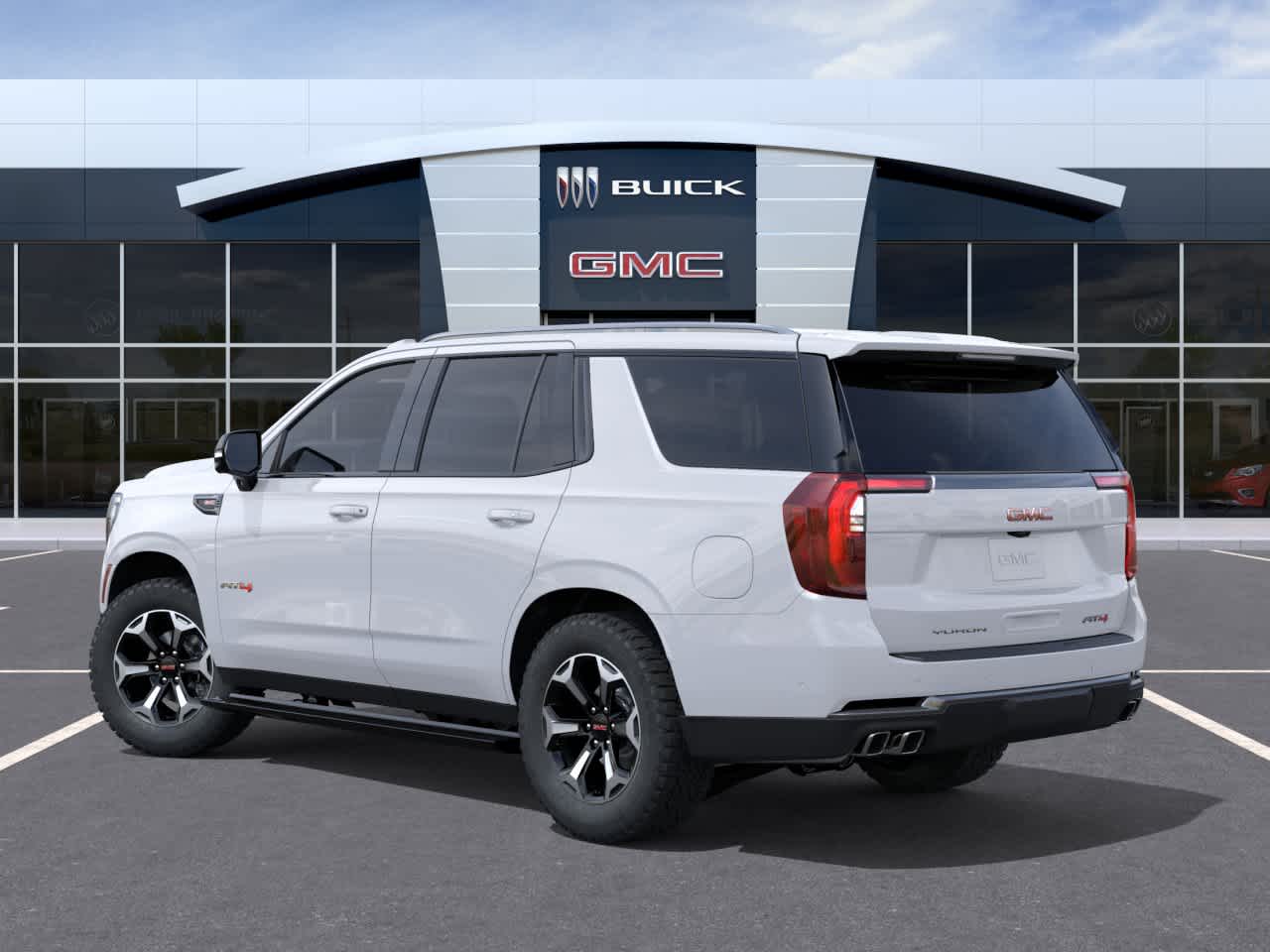 2026 GMC Yukon AT4 Summit White at Texan GMC Buick