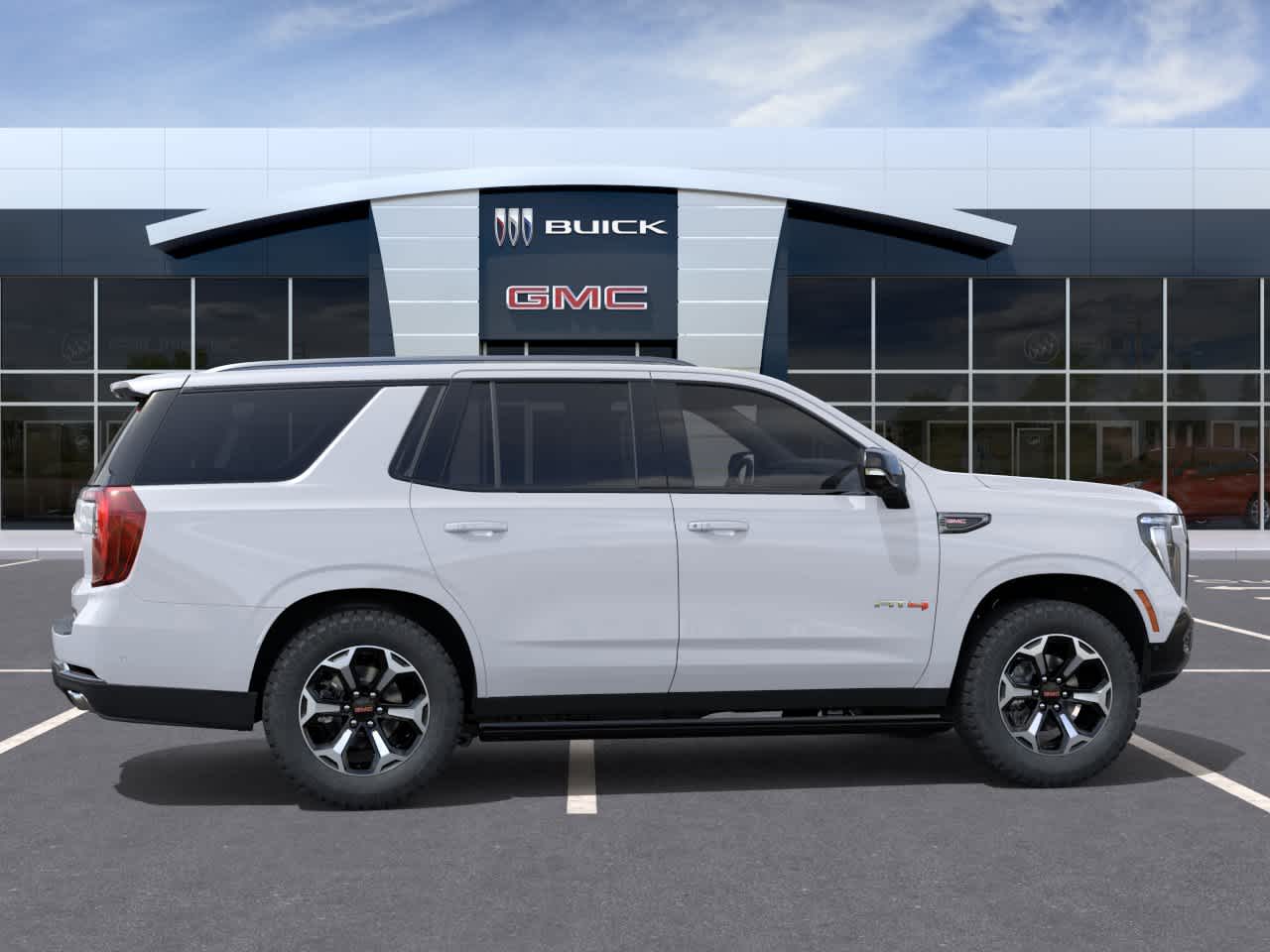 2026 GMC Yukon AT4 Summit White at Texan GMC Buick