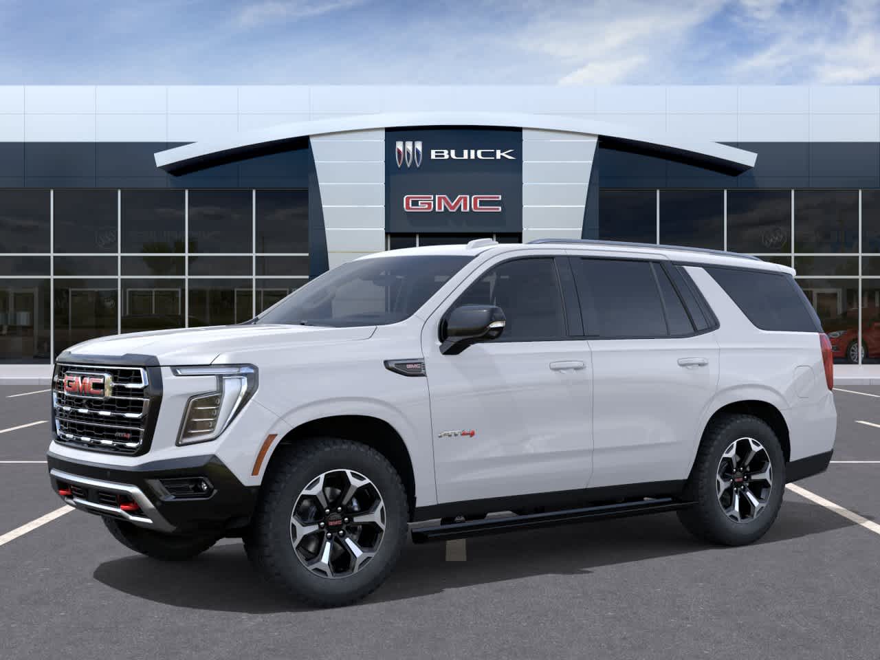 2026 GMC Yukon AT4 Summit White at Texan GMC Buick