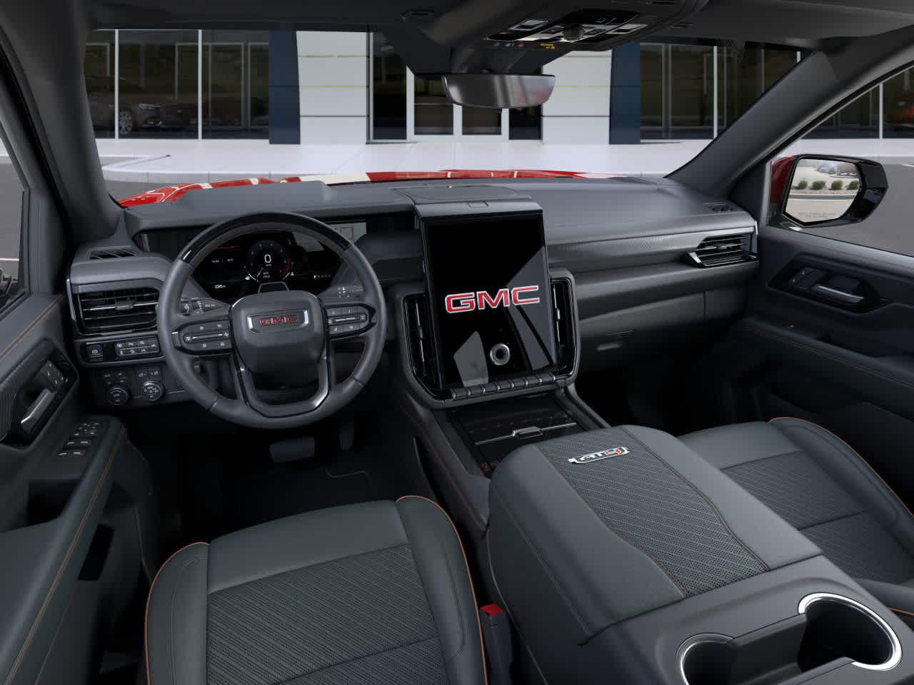 2026 GMC Yukon AT4 Volcanic Red Tintcoat at Group 1 GMC Buick South