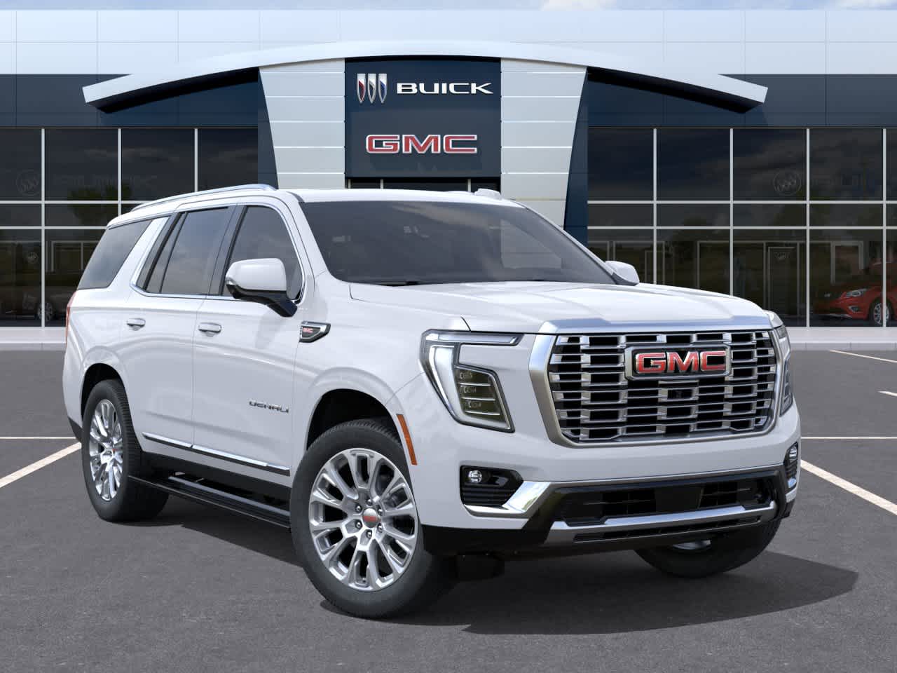 2026 GMC Yukon Denali Denali Glacier White Tricoat at Group 1 GMC Buick South