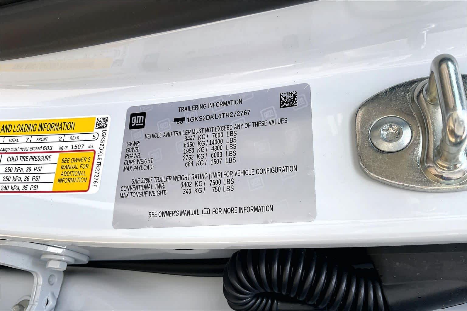 2026 GMC Yukon Denali Denali Glacier White Tricoat at Group 1 GMC Buick South