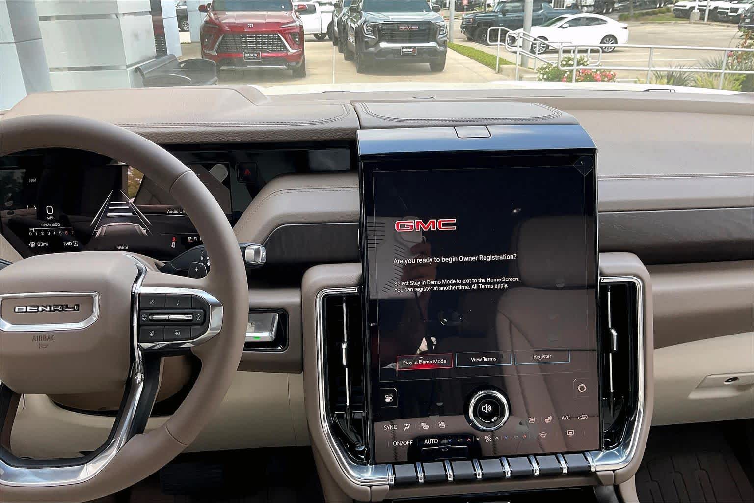 2026 GMC Yukon Denali Denali Glacier White Tricoat at Group 1 GMC Buick South