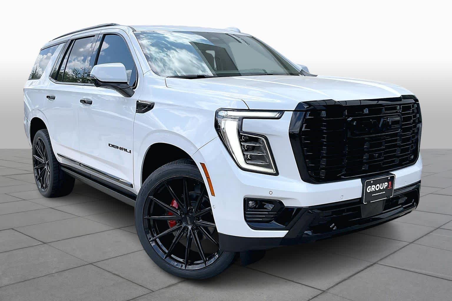 2026 GMC Yukon Denali Denali Glacier White Tricoat at Group 1 GMC Buick South