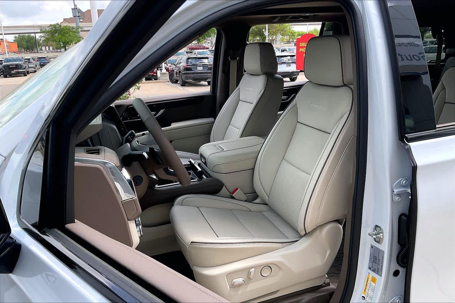 2026 GMC Yukon Denali Denali Glacier White Tricoat at Group 1 GMC Buick South