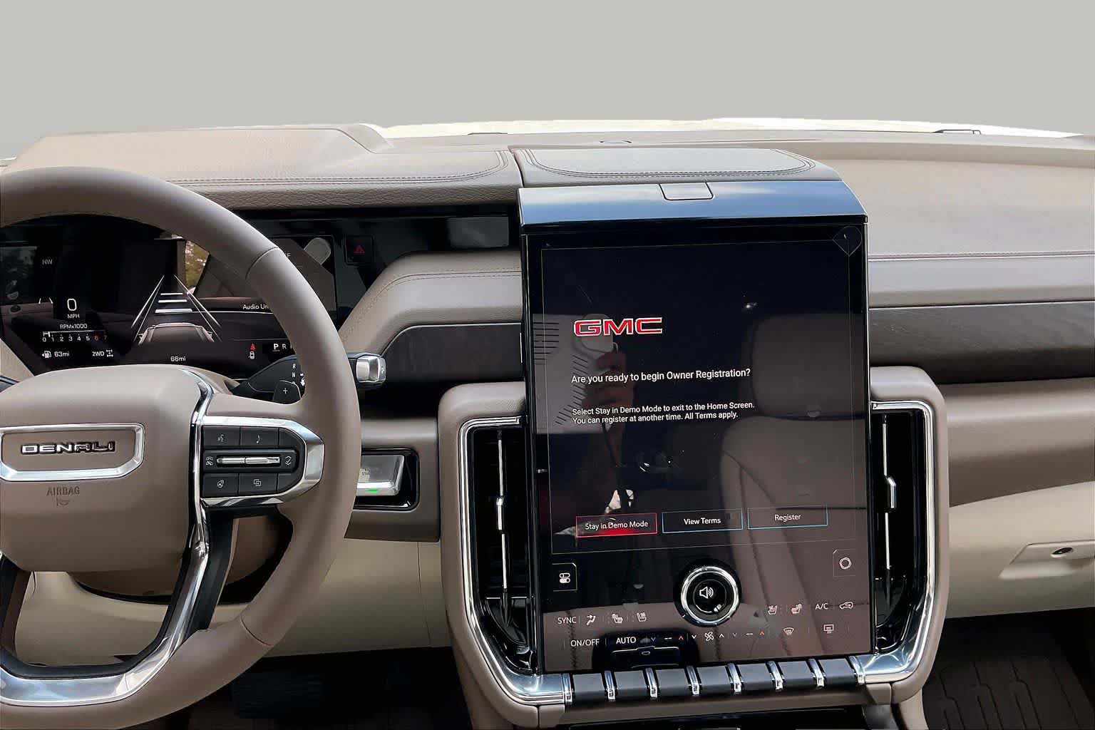 2026 GMC Yukon Denali Denali Glacier White Tricoat at Group 1 GMC Buick South