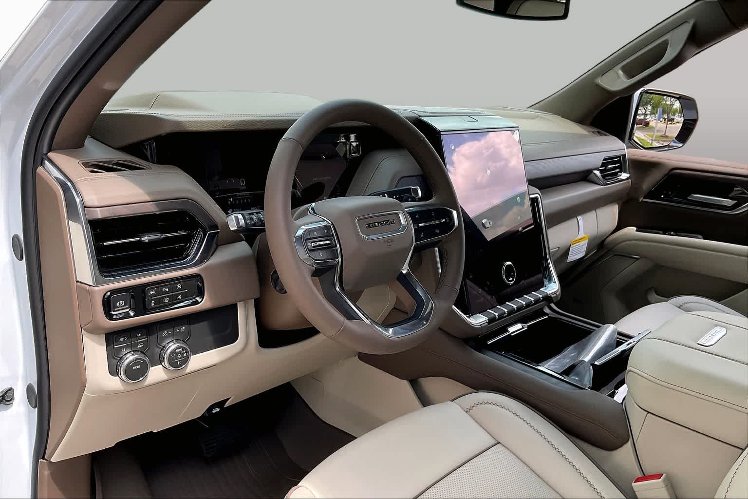 2026 GMC Yukon Denali Denali Glacier White Tricoat at Group 1 GMC Buick South