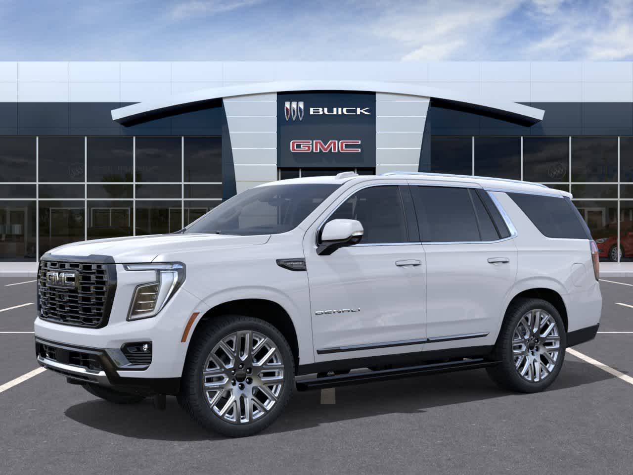 2026 GMC Yukon Denali Ultimate Denali Ultimate Glacier White Tricoat at Group 1 GMC Buick South