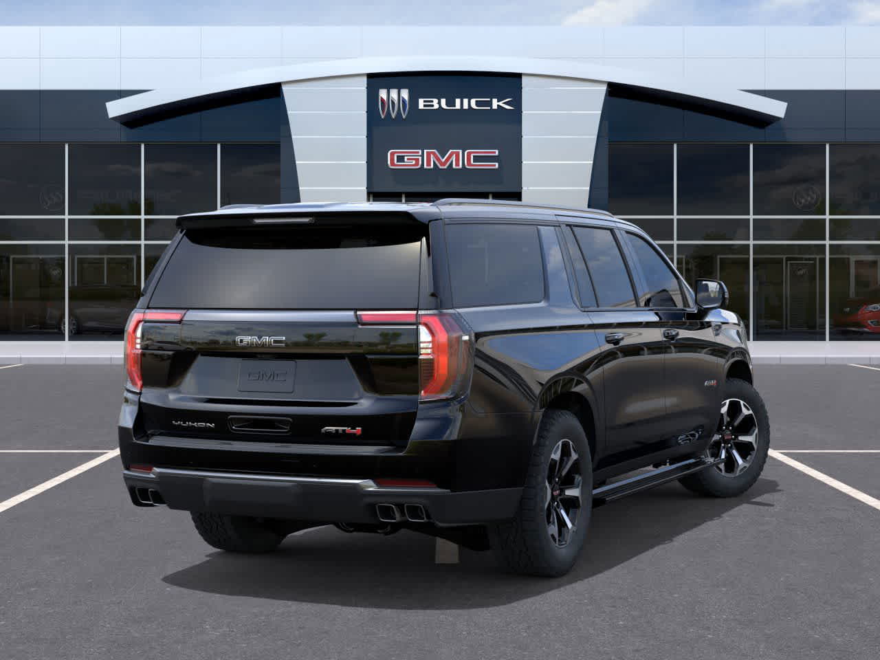 2026 GMC Yukon XL AT4 Onyx Black at Texan GMC Buick