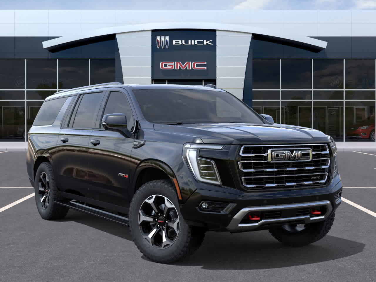2026 GMC Yukon XL AT4 Onyx Black at Texan GMC Buick