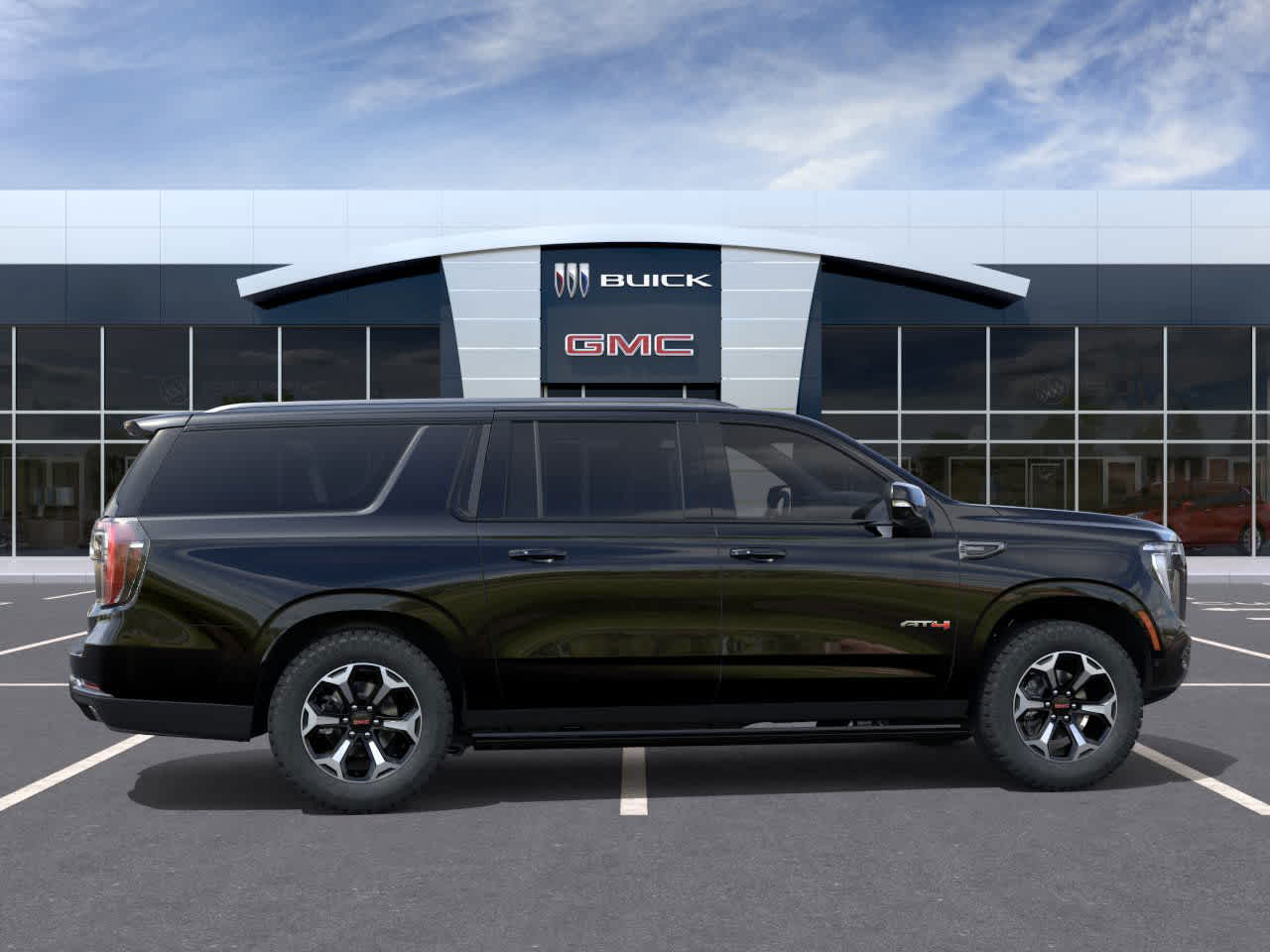 2026 GMC Yukon XL AT4 Onyx Black at Texan GMC Buick