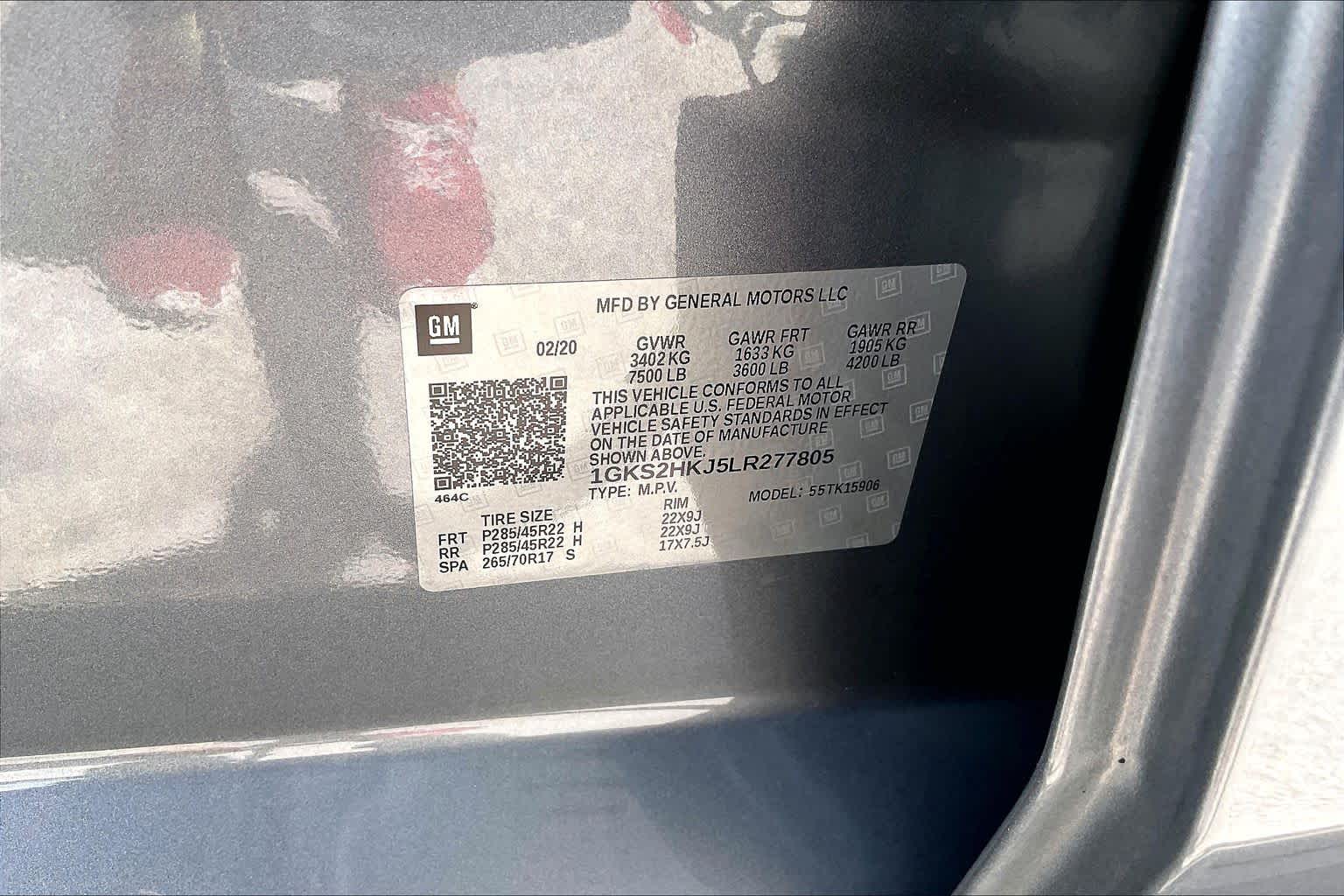 2020 GMC Yukon Denali Denali Satin Steel Metallic at Group 1 GMC Buick South