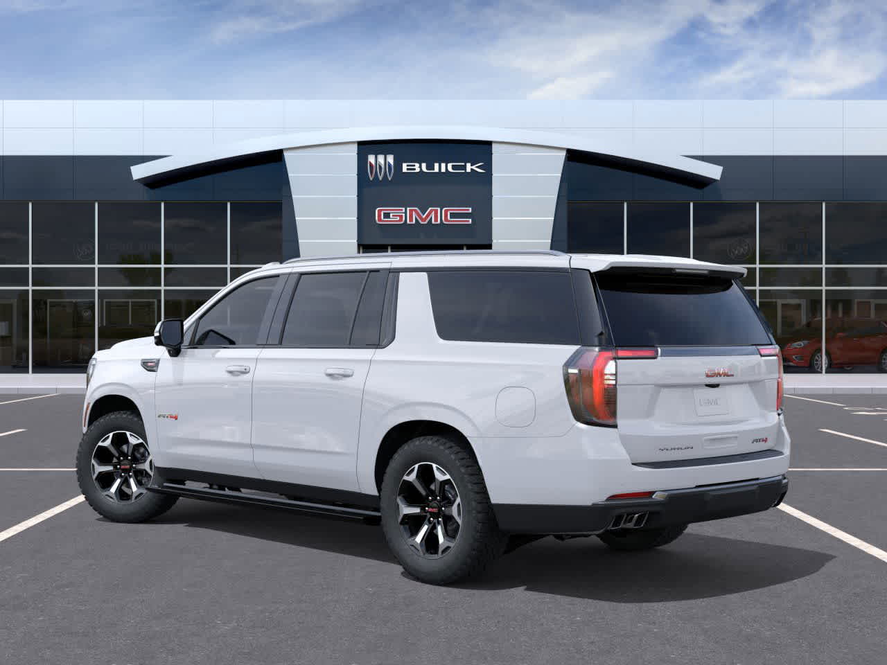 2026 GMC Yukon XL AT4 Summit White at Texan GMC Buick