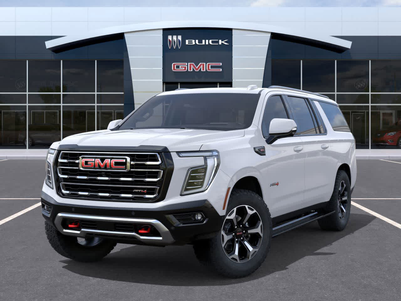 2026 GMC Yukon XL AT4 Summit White at Texan GMC Buick