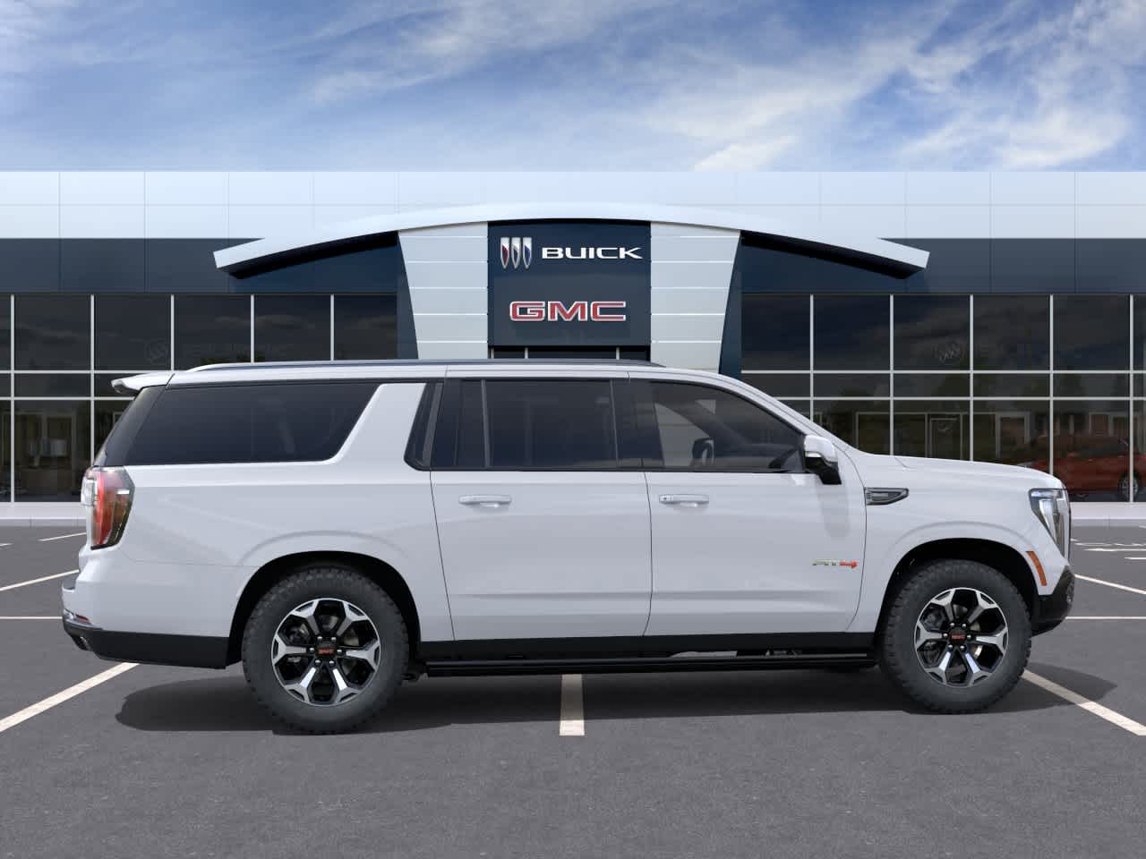 2026 GMC Yukon XL AT4 Summit White at Texan GMC Buick