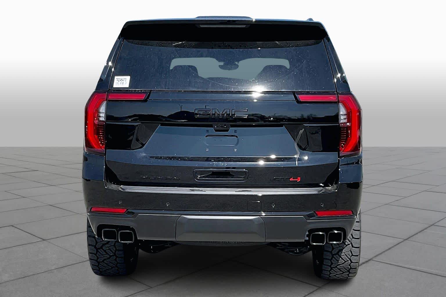 2026 GMC Yukon XL AT4 Onyx Black at Texan GMC Buick
