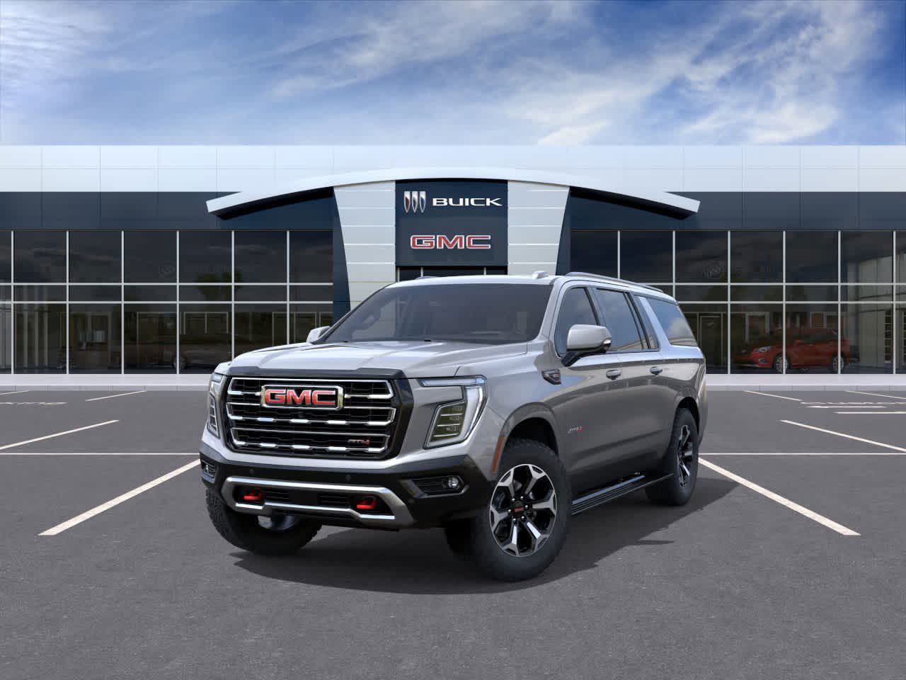 2026 GMC Yukon XL AT4 Sterling Metallic at Texan GMC Buick