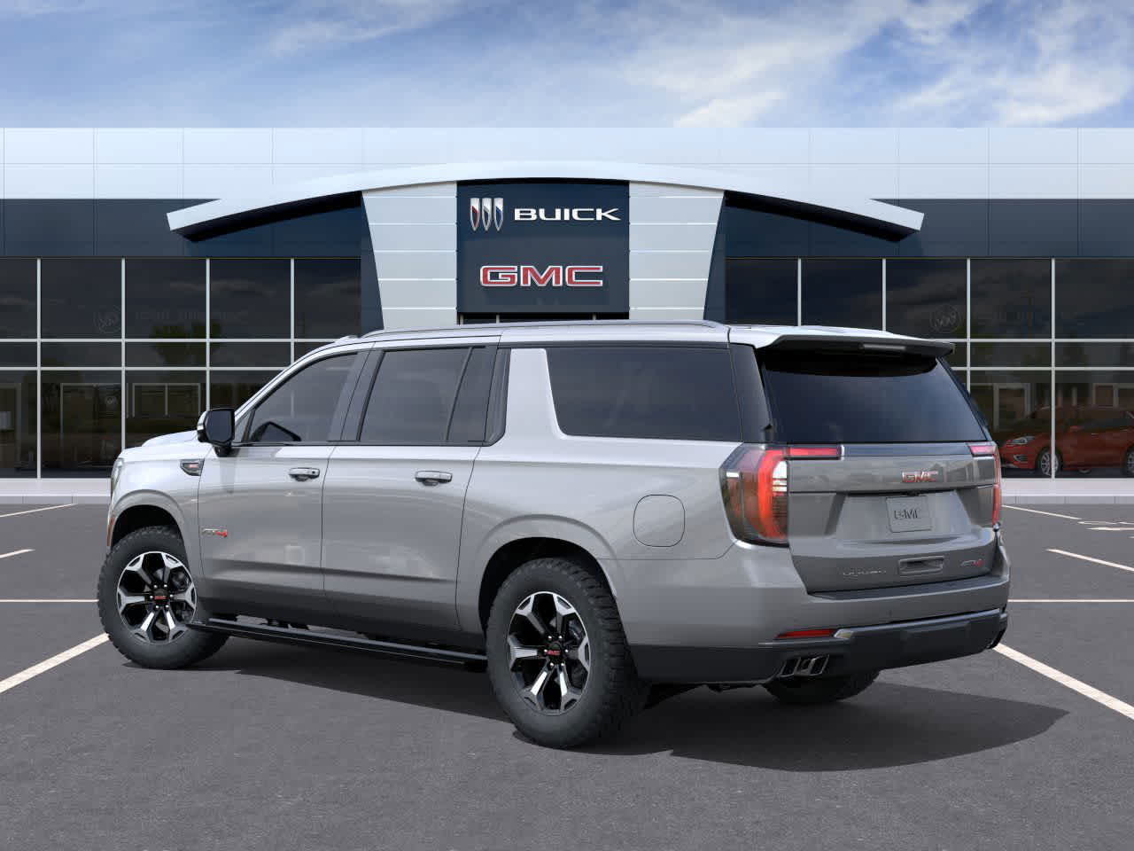 2026 GMC Yukon XL AT4 Sterling Metallic at Texan GMC Buick