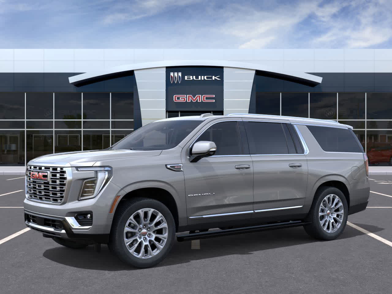 2026 GMC Yukon XL Denali Denali Sterling Metallic at Group 1 GMC Buick South