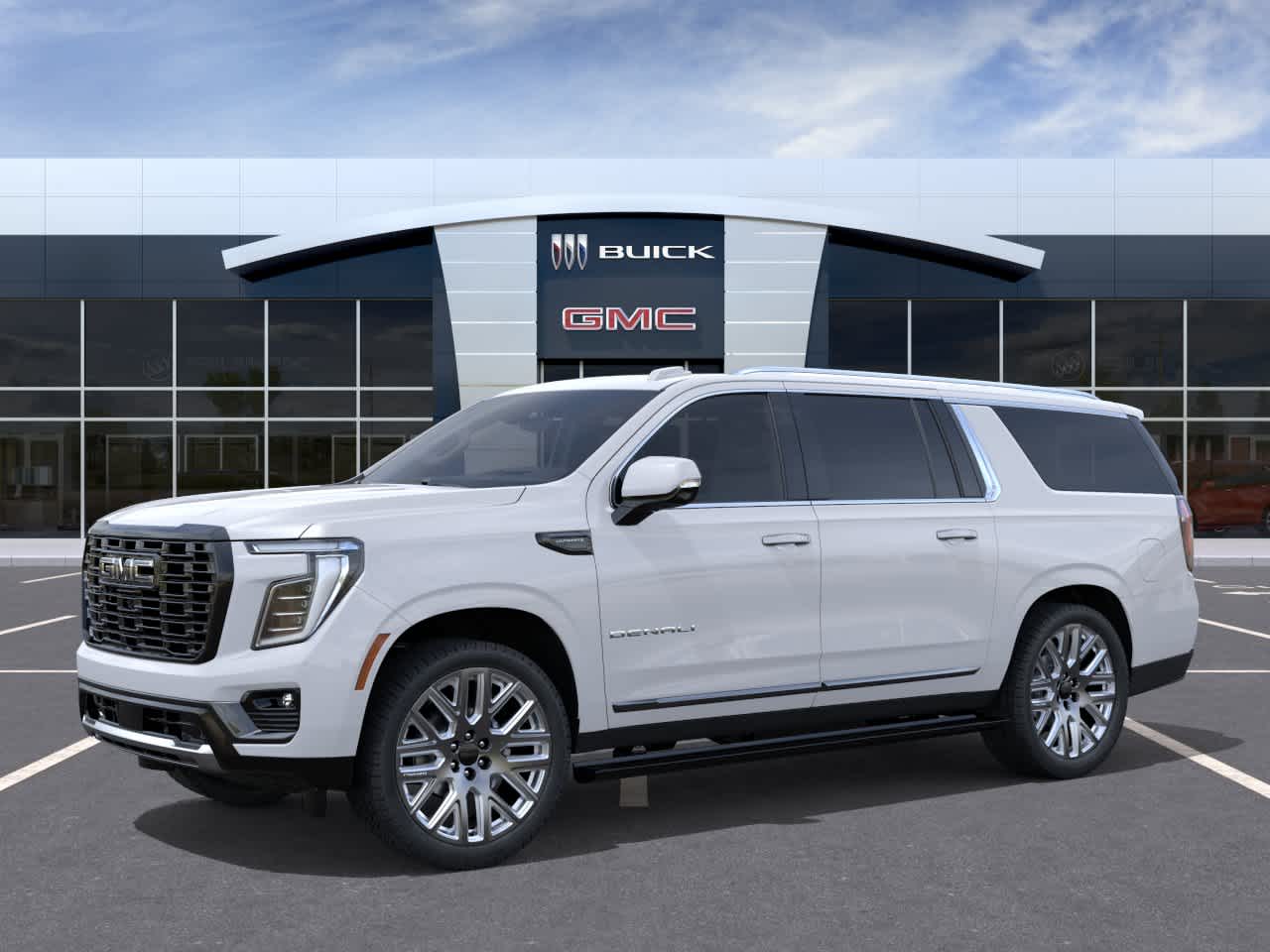2026 GMC Yukon XL Denali Ultimate Denali Ultimate Glacier White Tricoat at Group 1 GMC Buick South