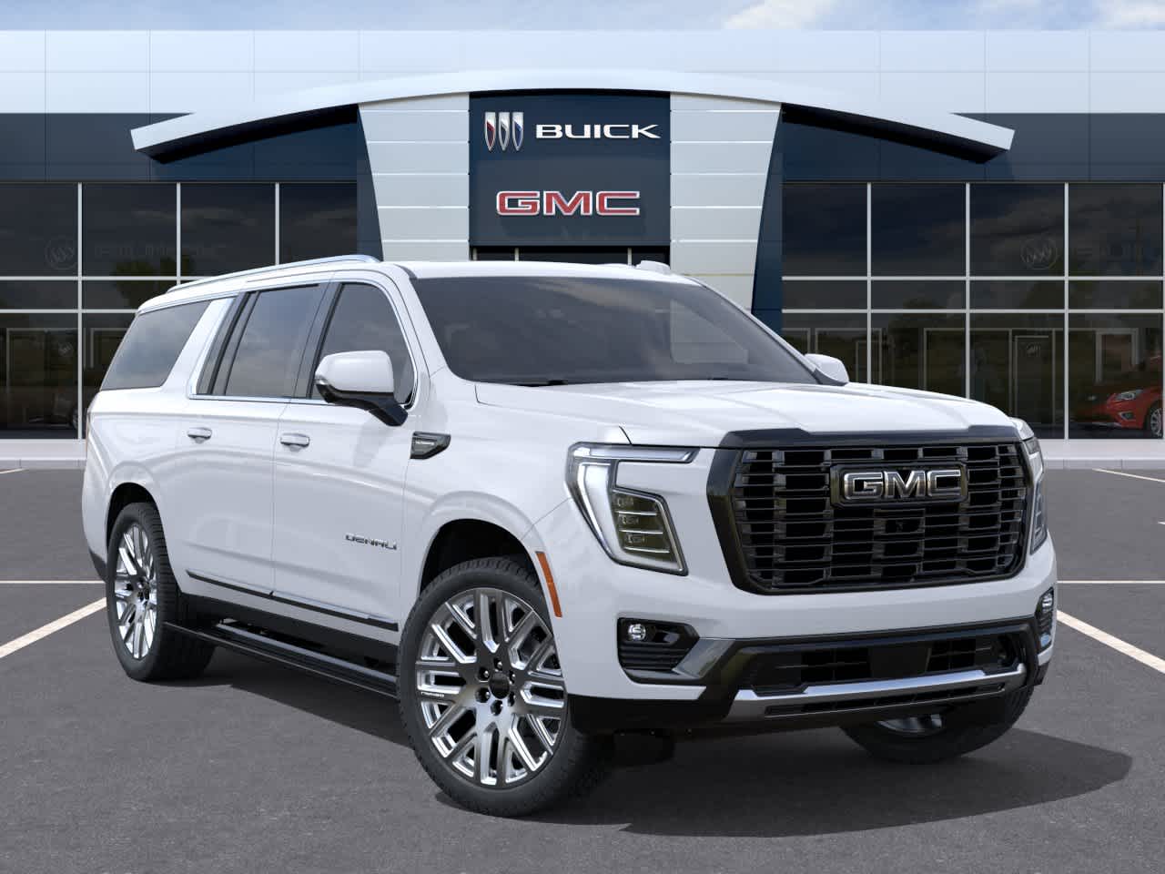2026 GMC Yukon XL Denali Ultimate Denali Ultimate Glacier White Tricoat at Group 1 GMC Buick South