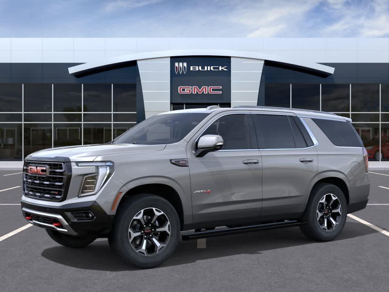 2026 GMC Yukon AT4 Ultimate Sterling Metallic at Texan GMC Buick