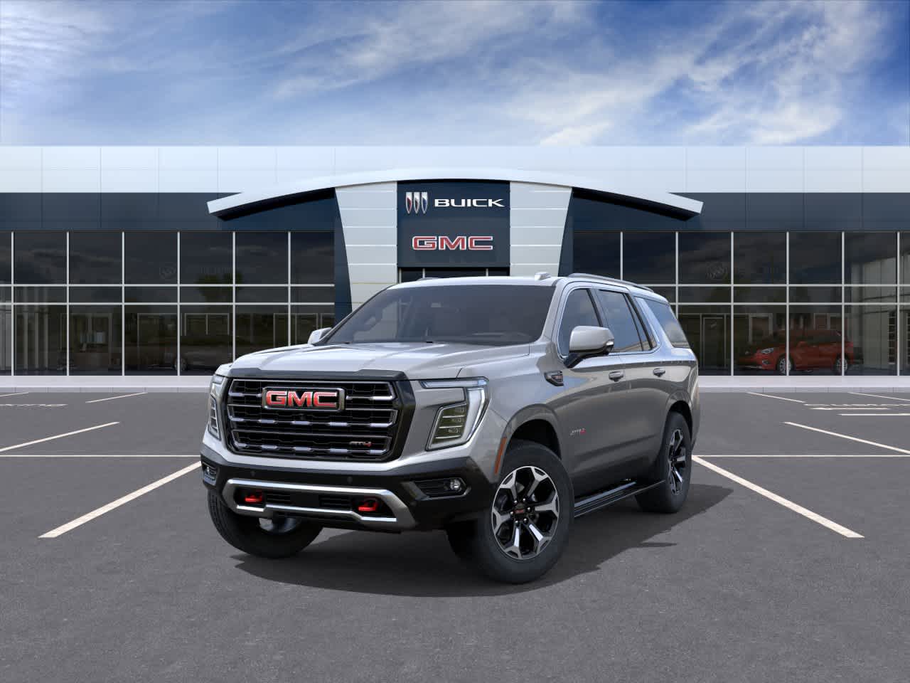 2026 GMC Yukon AT4 Ultimate Sterling Metallic at Texan GMC Buick