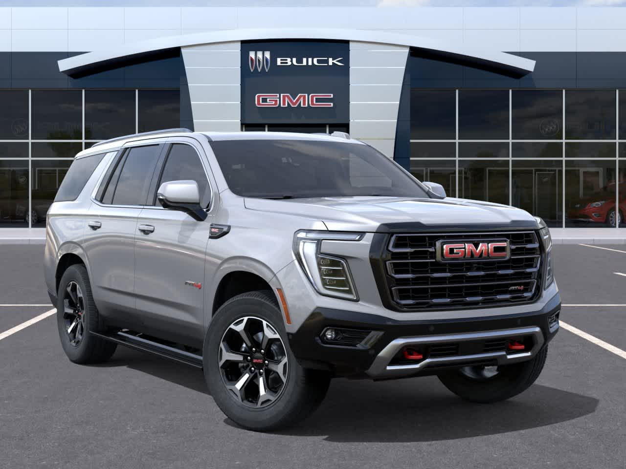 2026 GMC Yukon AT4 Ultimate Sterling Metallic at Texan GMC Buick